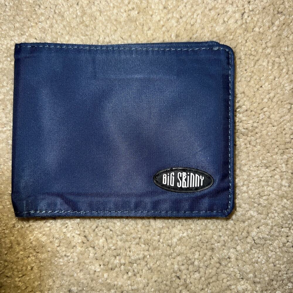 Big Skinny Metro Bifold Wallet Blue